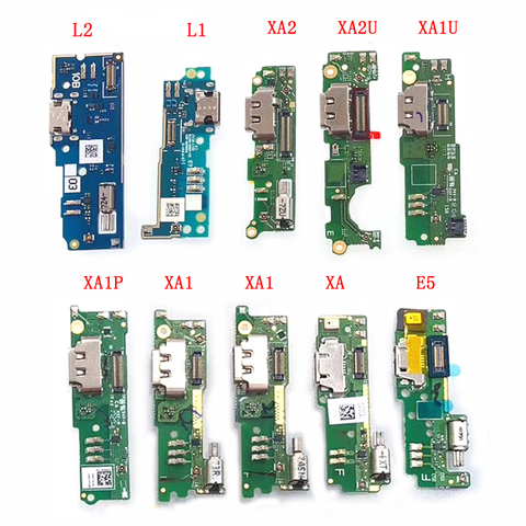 Original USB Charging Dock Port Flex Cable For Sony Xperia L1 L2 XA XA1 XA2 Ultra Plus E5 USB Charger Dock Connector Board Flex ► Photo 1/5