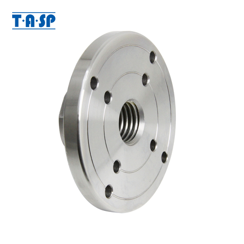 TASP 4'' Wood Lathe Face Plate for M33 x 3.5 Threaded Woodworking Machine Turning Chuck Flange Faceplate ► Photo 1/6