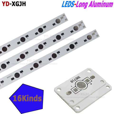 595MM500MM400MM300MM150MM130MM100MM75MM LED Rectangle aluminium base plate 3 5 8 10 12 LEDS high power for LEDs White PCB Board ► Photo 1/1