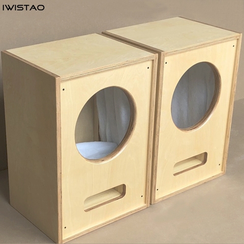 IWISTAO HIFI Full Range Speaker Empty Cabinet 1 pc for 12 Inch Unit Birch Multi-Layer Plywood 18mm for Tube Amp DIY ► Photo 1/6