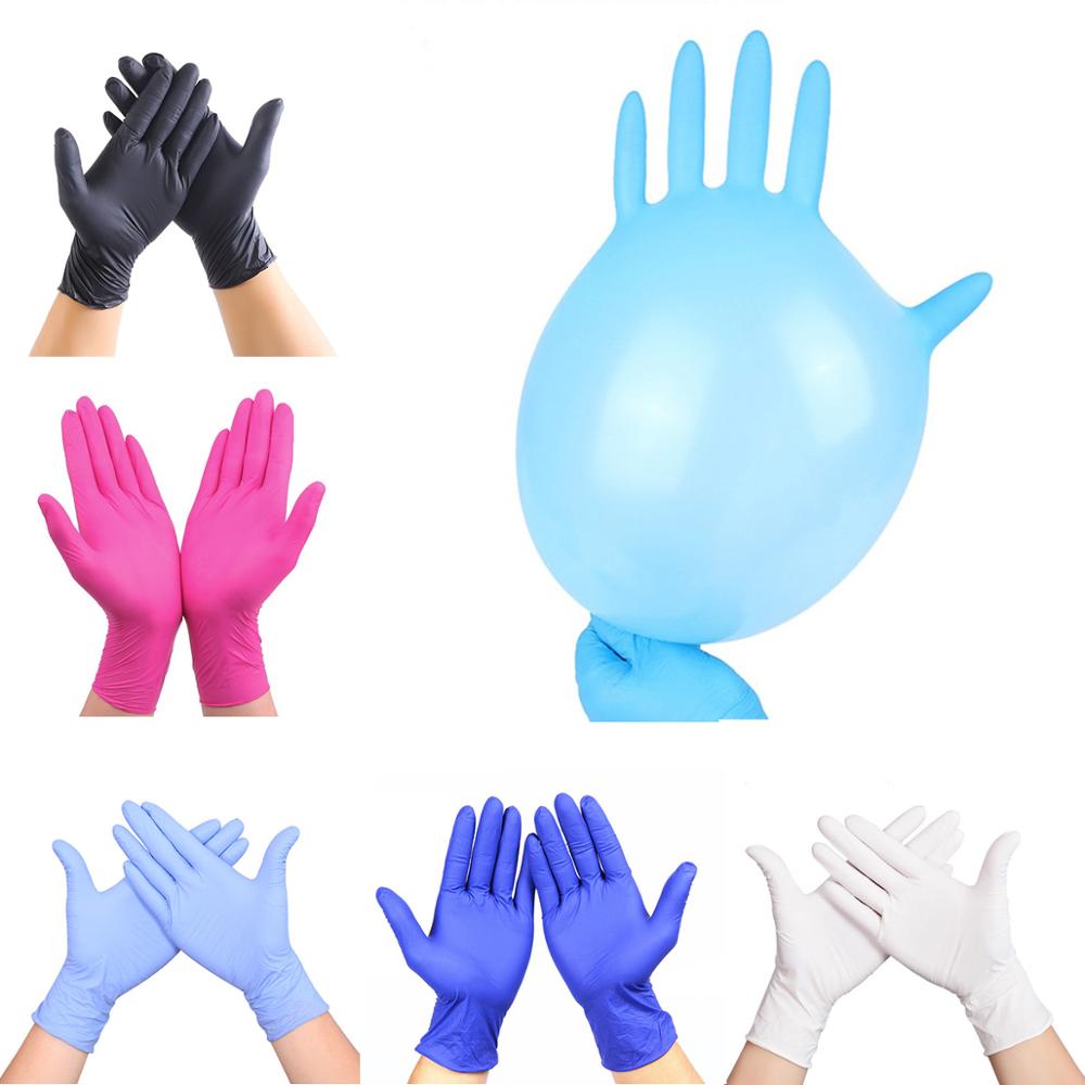 Disposable Gloves Latex Universal Household Garden Durable Home Cleaning Rubber 