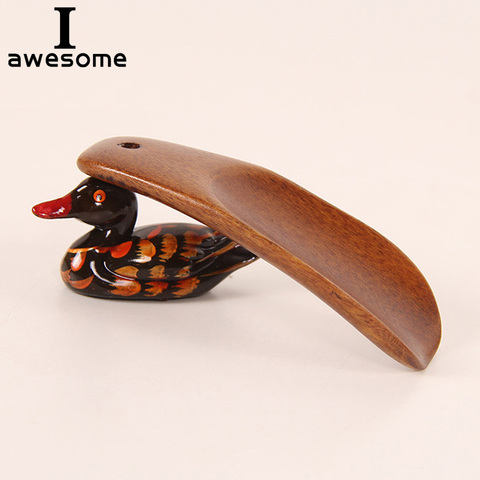 1pc Small Professional Wooden Shoe Horn Easy to carry Flexible Shoehorn Useful Shoe Lifter Professional Shoe Spoon Home Tools ► Photo 1/6