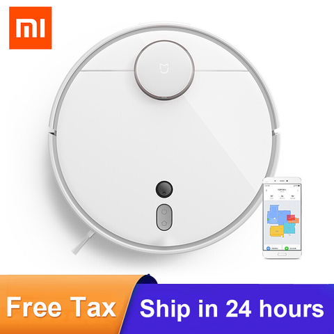 New Xiaomi Mi Robot Vacuum Cleaner 1S for Home Automatic Sweeping Charge Smart Planned WIFI APP Remote Control Dust Cleaner dd ► Photo 1/6