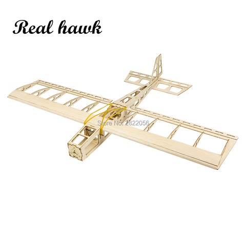 2022 New Scale RC Balsawood Airplane Laser-cutting mini STICK 580mm Balsa Kit DIY Building Wood model ► Photo 1/6