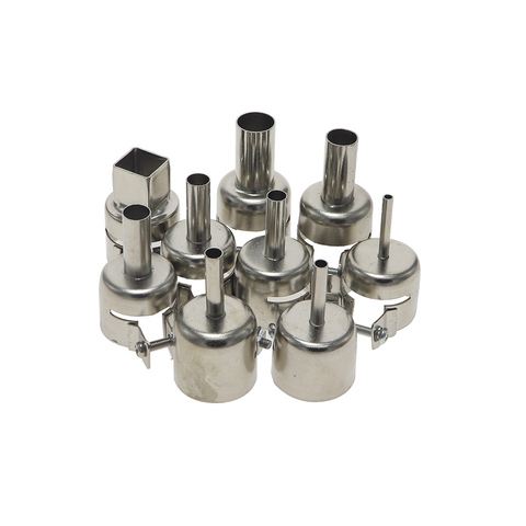 9pcs BGA round nozzle 850 hot air station air nozzle is suitable for all kinds of soldering station ► Photo 1/6