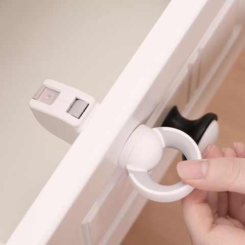 EUDEMON High Quality Baby Safety Magnetic Lock Prevent Kids from Opening Cabinets Child Proofing Magnetic Cupboard Door Latch ► Photo 1/6