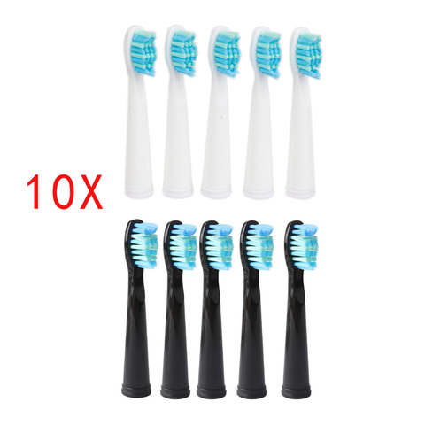 10Pcs/set Seago Toothbrush Head for Lansung Seago SG610 SG908 SG917 Toothbrush Electric Replacement Tooth Brush Heads ► Photo 1/6