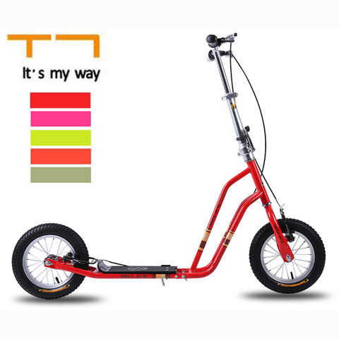 12 Inch Air Wheel Kids Scooter With Hand Brake And Rubber Tyre ► Photo 1/6
