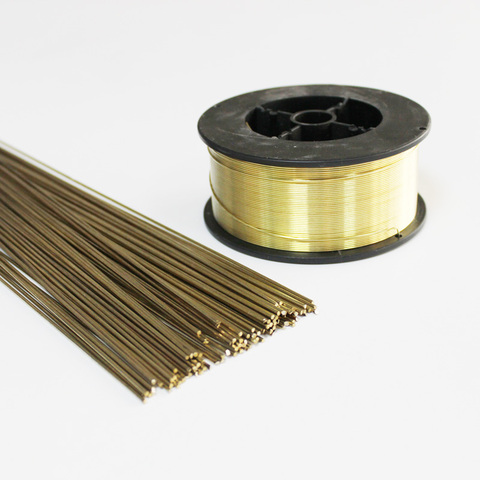 tig brass brazing rods solder gas welding wire soldering filler sheet metal repair round 0.8mm 1mm 1.6mm 2mm 2.5mm 3mm 4mm 5mm 6 ► Photo 1/6