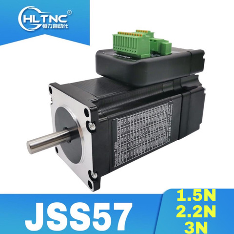 Nema23  closed loop JSS57P1.5N/2.2N/3N integrated closed loop stepper motor can replace iss57-36-20 integrated closed loop RS485 ► Photo 1/6