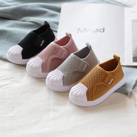 Girls Boys Casual Shoes 2022 Spring Infant Toddler Shoes Comfortable Non-slip Soft Bottom Children Sneakers Baby Kids Shoes ► Photo 1/6
