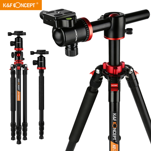 Buy Online K F Concept Tm2534t Dslr Camera Tripod 66 Magnesium Aluminium Monopod Professional Tripods W 360 Ball Head For Canon Nikon Alitools