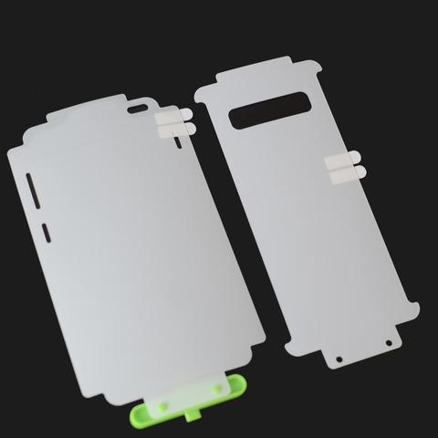 10D Soft TPU Hydrogel Film For Samsung Galaxy S8 S9 S10 S20 Plus Note 10 20 Ultra Full Body Cover Screen Protector Gel Not Glass ► Photo 1/6