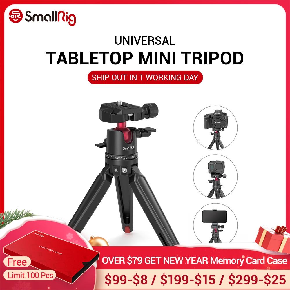 SmallRig Universal Tabletop Mini Tripod with Panoramic Ball Head Tripod for Phone Tripode for Camera ,DSLRs Adjustable 2664 ► Photo 1/6
