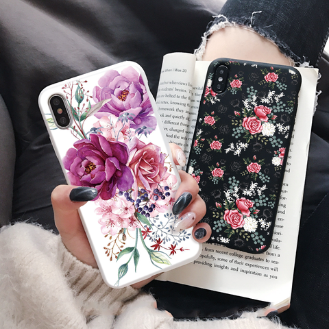 Colorful Rose Flower Case For Huawei Honor 8X 9 10 Lite 10i 20i 20 Play 9A 9S Y6p Y5p Y6 Y7 Pro Y9 Prime 2022 Nova 5t Coque ► Photo 1/6