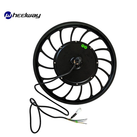 20 inch 36v 48v 1000wBLDC front drive rear wheel drive skateboard wheel hub motor wheel for electric rickshaw pneumatic tire ► Photo 1/6