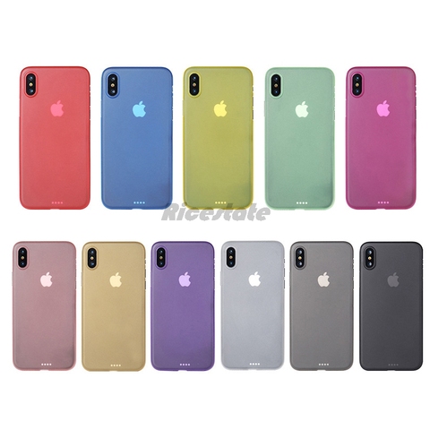 Matte Skin Case For iphone X XR XS MAX 6 7 8 Plus 11Pro Case For iphone 11 Pro Max Matte Ultra-Thin back cover Case ► Photo 1/1
