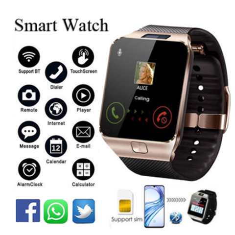 Bluetooth DZ09 Smart Watch 2022 Relogio Android Smartwatch Phone Fitness Tracker Reloj Smart Watches Subwoofer Women Men Dz 09 ► Photo 1/6