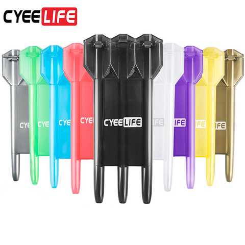 CyeeLife Dart carry case Transparent Plastic 12 Colours,Suitable for Most Darts,Upgrade style ► Photo 1/6