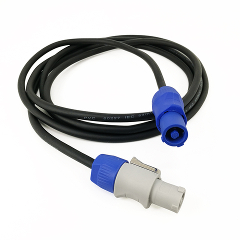 1/2/3 Meter Powercon Connector Plug Hand in Hand Plug Powercon Blue White Plug Disco Light Laser Moving Head Lamp Smoke Machine ► Photo 1/6