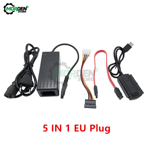 1 Set SATA PATA IDE Drive to USB 2.0 Adapter Converter Cable for Hard Drive Disk HDD 2.5