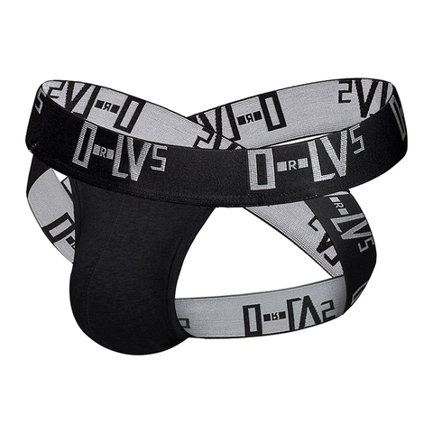 Cross Strap Men Underwear Low Waist Men Thong Cotton Sexy Gay Jockstrap Cotton Male Panties Cueca Tanga Hombre ► Photo 1/6