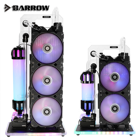 Barrow Water Cooling External Bracket Dock For ITX Case Radiator CPU GPU Cooler, Form PC Liquid Cooling System, EXWCD-240/360 ► Photo 1/4