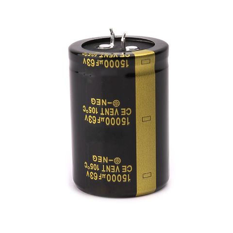 63V 15000uF Aluminum Electrolytic Capacitor Amplifier Audio Filter Capacitors Volume 35x50 ► Photo 1/6