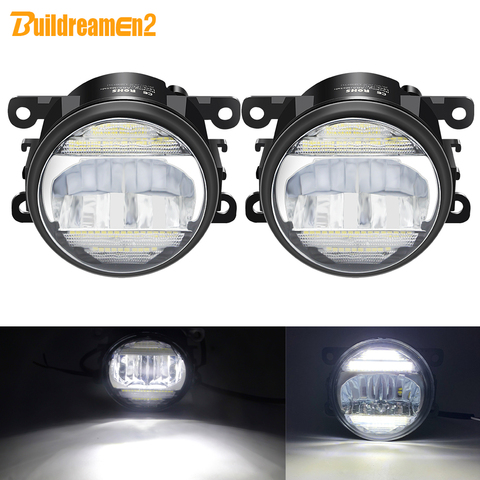 2IN1 Car LED Fog Light Assembly Daytime Running Lamp DRL 12V For Opel Astra Meriva Zafira Vectra Agila Corsa Signum Movano Tigra ► Photo 1/6