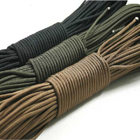 31 Meters Dia.4mm 7 stand Cores Paracord for Survival parachute Cord Lanyard Camping Climbing Camping Rope Hiking Clothesline ► Photo 1/6