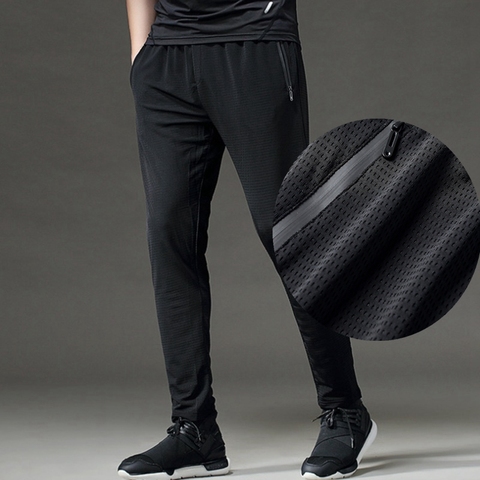 New Sports Pants Men Running Pants Basketball Tight Pants Athletic