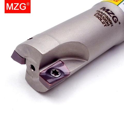 MZG BAP300RC10-10-100-1T Carbide Insert Clamped Milling Cutting Shoulder Right Angle Precision Milling Cutter End Mill Shank ► Photo 1/6
