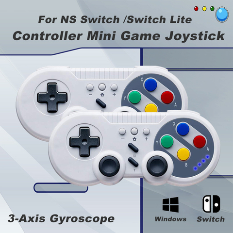 2022 NEW Bluetooth Wireless NS Switch Controller Mini Game Joystick For Nintendo Switch lite Game Machine PS3 PC Steam ► Photo 1/4