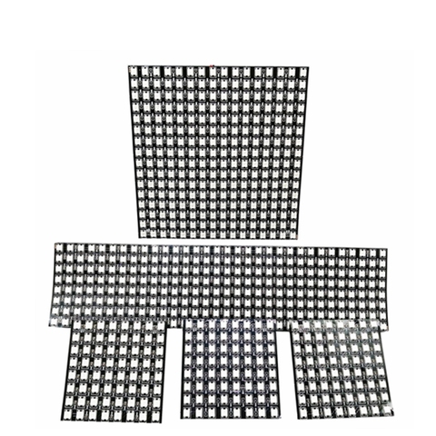 DC5V WS2812 Individually Addressable Module Matrix Screen WS2812B Digital Flexible LED Pixel Panel 8x8/16x16/8x32 ► Photo 1/6