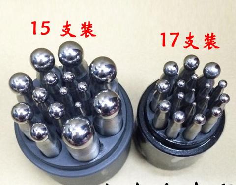 jewellery making Dapping Block Solid Steel 17 /15 Punches Metal Bead Jewelry Sculpture Forming ► Photo 1/1