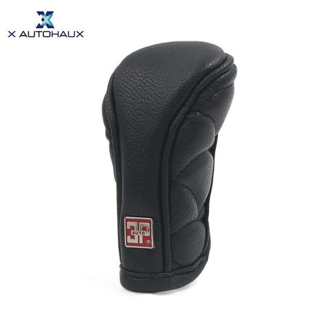 X Autohaux Universal Car Vehicle Gray Detachable Zipper Closure Gear Shift Lever Knob Cover ► Photo 1/6