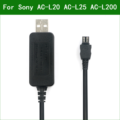 5V USB AC-L20 AC-L25 AC-L200 Power Adapter Charger Supply Cable For Sony NEX-VG20 NEX-VG30 NEX-VG900 PXW-X70 DCRA-C171 ► Photo 1/6