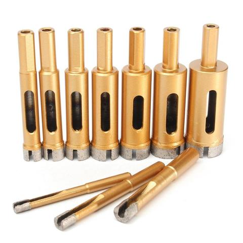 6/8/10/12/14/16/18/20/22/25 mm Diamond Drill Bit Hole Saw Tile Glass 1PCs Marble Glass Hole Cutter Drill Bits ► Photo 1/6