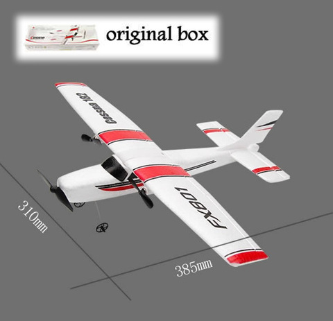 DIY RC Plane Toy EPP Craft Foam Electric Outdoor Remote Control Glider FX-801 901Remote Control Airplane DIY Fixed Wing Aircraft ► Photo 1/6