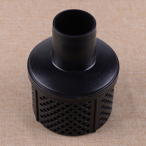 LETAOSK New Black ABS Dirty Water Drainage Sewage Pump Suction Hose Strainer Filters for 2