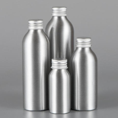 40/50/100/120/150/250ml Aluminum Bottle Mice Bottle Aluminum Refill Portable Bottle Lid Cosmetics Sub-bottle Container Travel ► Photo 1/6