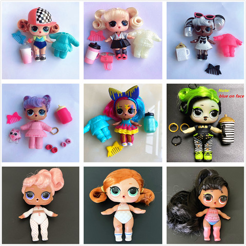 Choose 1 Piece L.O.L. SURPRISE! Series 5 Hairgoals Change Color 8cm Big Sister Hair Dolls LOL Splatters Doll Kids Play Toy Gift ► Photo 1/6