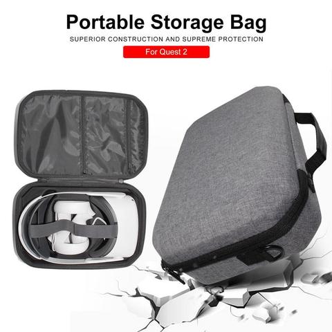 VR Accessories For Oculus Quest 2 VR Headset Travel Carrying Case For Oculus Quest 2 Protective Bag Hard EVA Storage Box ► Photo 1/6