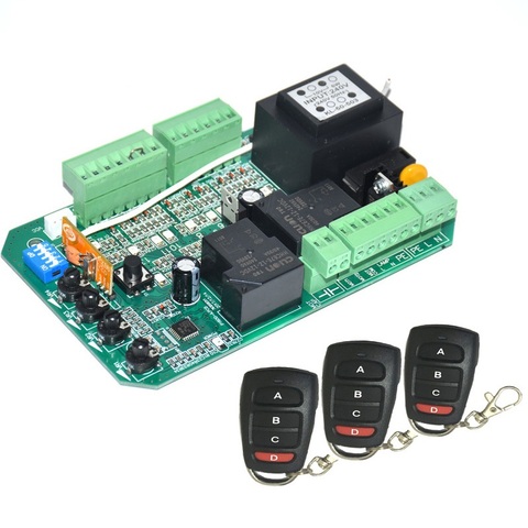 Wide use sliding gate opener motor control unit PCB controller circuit board electronic card PY600ACL SL1500AC PY800AC ► Photo 1/6