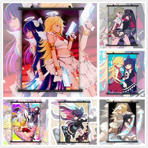 Panty and Stocking With Garterbelt Anime Manga Wall Poster Scroll ► Photo 1/6