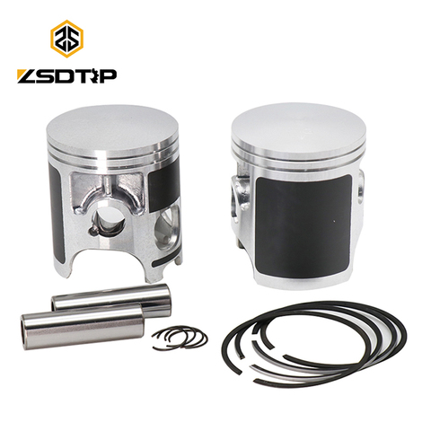 ZSDTRP Piston Kit For YAMAHA RD350 Improved To 64mm STD RD350 Standard Bore Motorcycle Cylinder Kit ► Photo 1/6