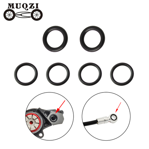 MUQZI Bicycle Disc Brake Caliper O-Ring Oil Dish Oil Tube Sealing Ring Brake Disc Five-Wire Body Rubber Ring MTB Road Bike ► Photo 1/6