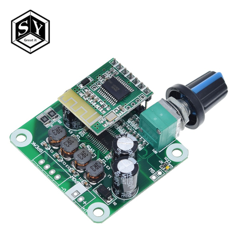 Bluetooth 4.2 TPA3110 15w+15W Digital Stereo Audio Power Amplifier Board Module 12V-24V car for USB Speaker,Portable Speaker ► Photo 1/6