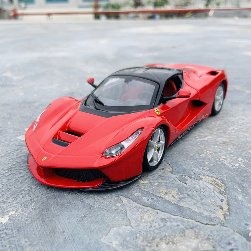 Bburago 1:18 FERRARI LaFerrari simulation alloy car model Collect Gifts Toy