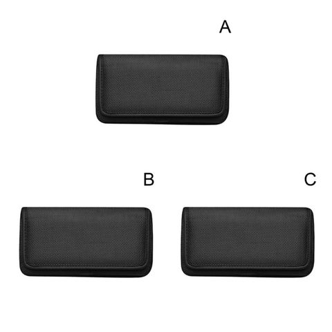 Fashion Men Horizontal Nylon Belt Loops Bum Bag Cellphone Holster Holder Carrying Case Sleeve Pouch Male Casual Waist Pack Bag ► Photo 1/6